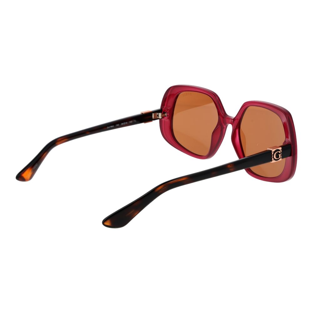 Guess Bordo Kadın Güneş Gözlüğü